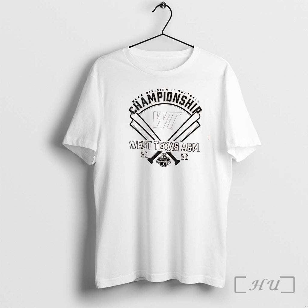 Officials West Texas Am Ncaa Division Ii Softball Championship 2026 Tee Premium T Shirts Sweater - T-Shirt, Sweatshirt, Hoodie