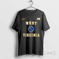Officials West Virginia Mountaineers Jerry West Throwback Map Double Sided T-Shirts, Hoodie, Sweatshirt - T-Shirt, Sweatshirt, Hoodie