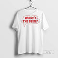 Officials Wheres The Beer Word Bubble T Shirt Unisex T-shirt, Sweatshirt, Hoodie, Long Sleeve Tee - T-Shirt, Sweatshirt, Hoodie