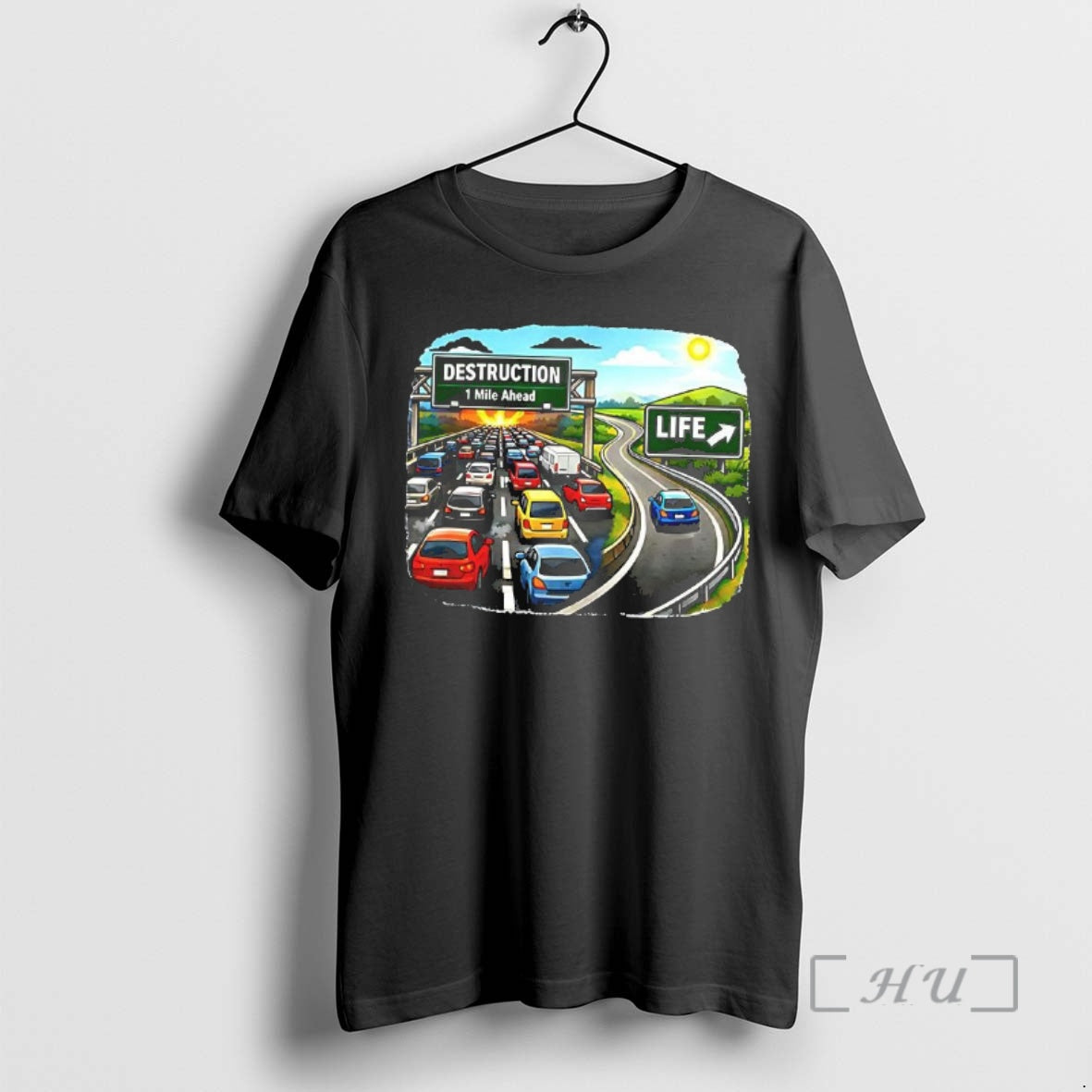 Officials Wide Road Narrow Road Pick One Destruction 1 Mile Ahead Life Woman T-Shirts, Hoodie, Sweatshirt - T-Shirt, Sweatshirt, Hoodie