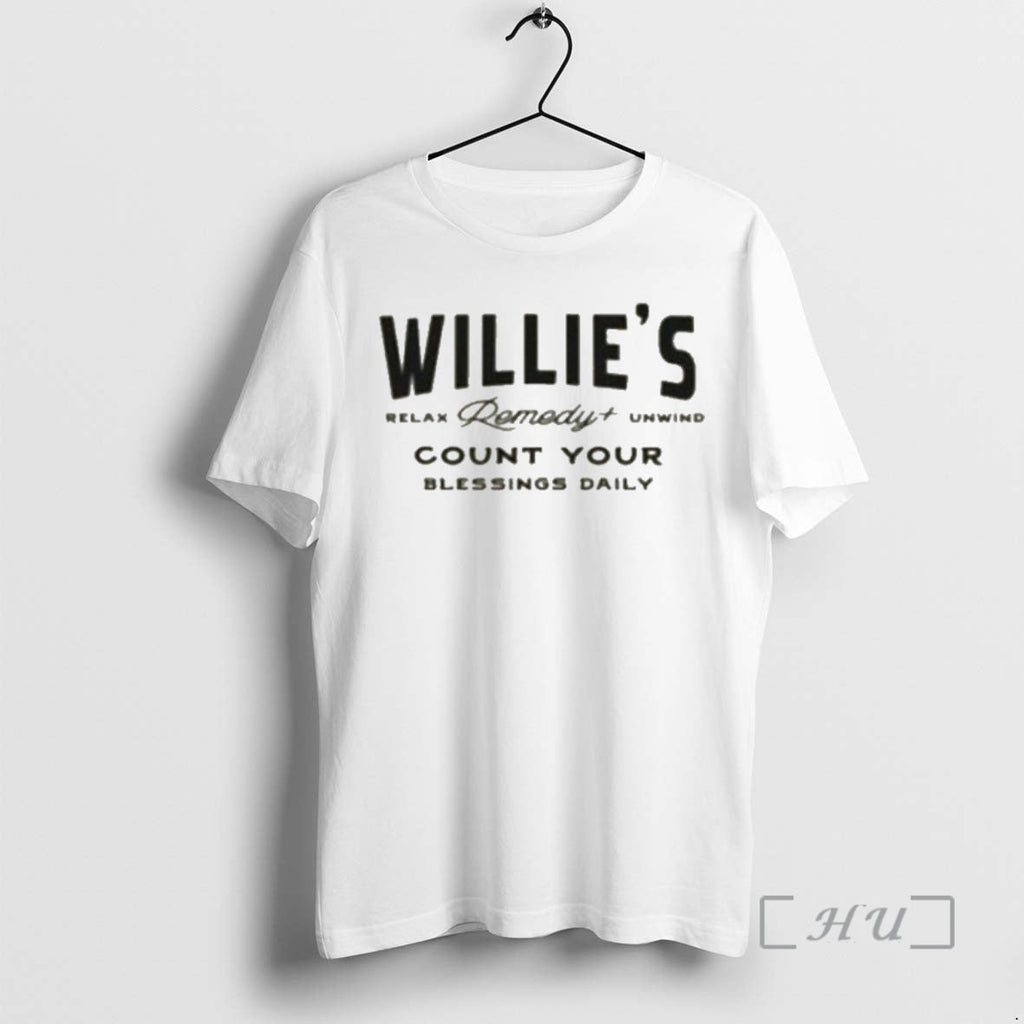 Officials Willie Nelson Count Your Blessings Daily T-Shirts, Hoodie, Sweatshirt - T-Shirt, Sweatshirt, Hoodie