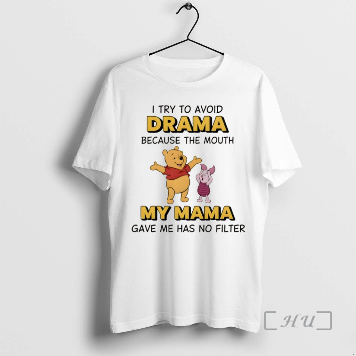 Officials Winnie Pooh I Try Avoid Drama Because Mouth My Mama Gave T-Shirts, Hoodie, Sweatshirt - T-Shirt, Sweatshirt, Hoodie