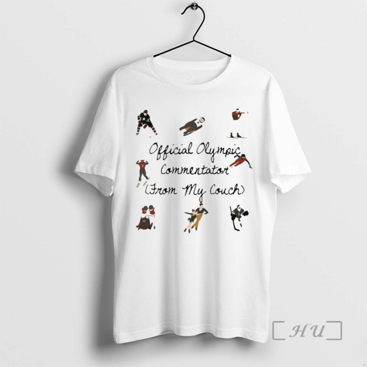 Officials Winter Sports Games Olympic Commantator My Couch T-Shirts, Hoodie, Sweatshirt - T-Shirt, Sweatshirt, Hoodie