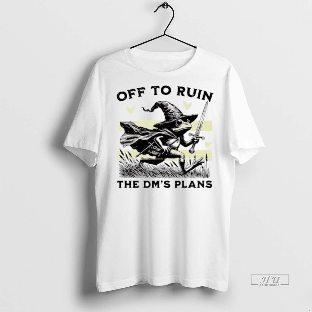 Officials Wizard Frog Off To Ruin The Dms Plans Shirt Sweater Unisex T-shirt, Sweatshirt, Hoodie, Long Sleeve Tee - T-Shirt, Sweatshirt, Hoodie