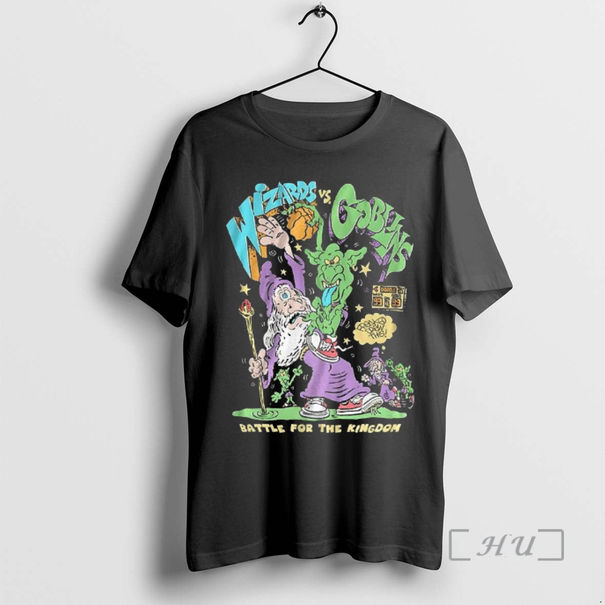Officials Wizards Vs Goblins Battle Kingdom Basketball Cartoons T-Shirts, Hoodie, Sweatshirt - T-Shirt, Sweatshirt, Hoodie