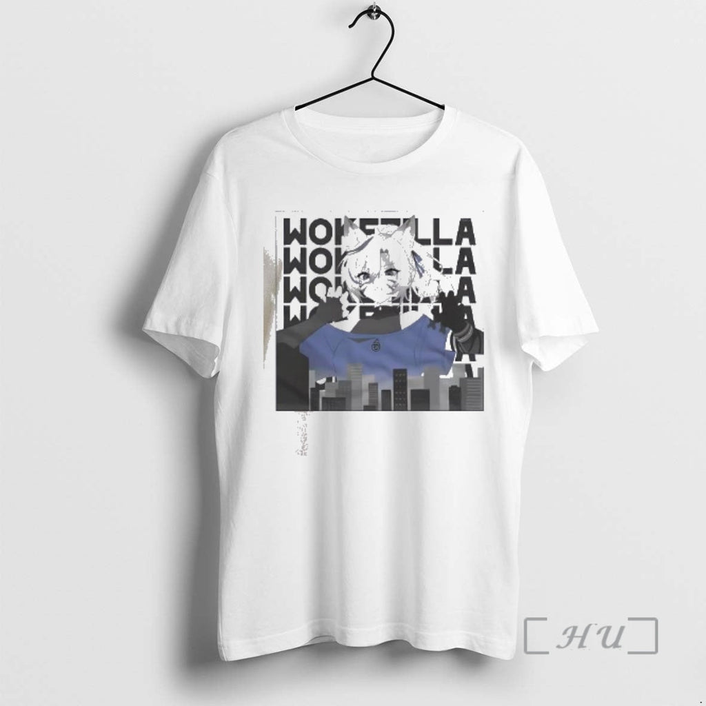 Officials Wokezilla Skyline Nyara Vtuber T-Shirts, Hoodie, Sweatshirt - T-Shirt, Sweatshirt, Hoodie