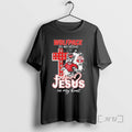 Officials Wolfpack My Veins Mascot Jesus My Heart T-Shirts, Hoodie, Sweatshirt - T-Shirt, Sweatshirt, Hoodie