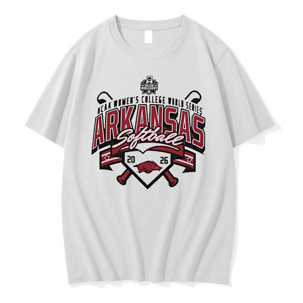 Officials Womens College World Series 2026 Arkansas Softball Premium T Shirt Unisex T-shirt, Sweatshirt, Hoodie, Long Sleeve Tee - T-Shirt, Sweatshirt, Hoodie