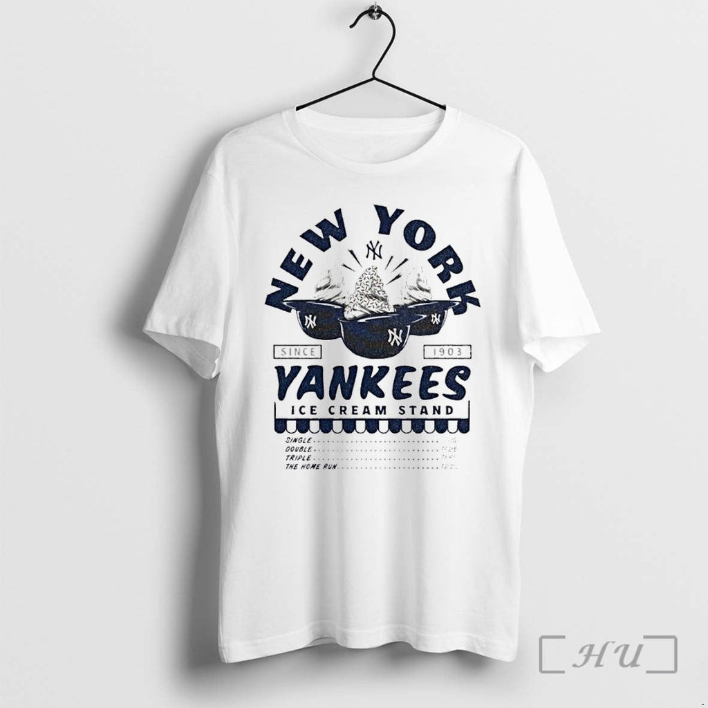 Officials Yankees Since 1903 Ice Cream Stand 1 Unisex T-shirt, Sweatshirt, Hoodie, Long Sleeve Tee - T-Shirt, Sweatshirt, Hoodie