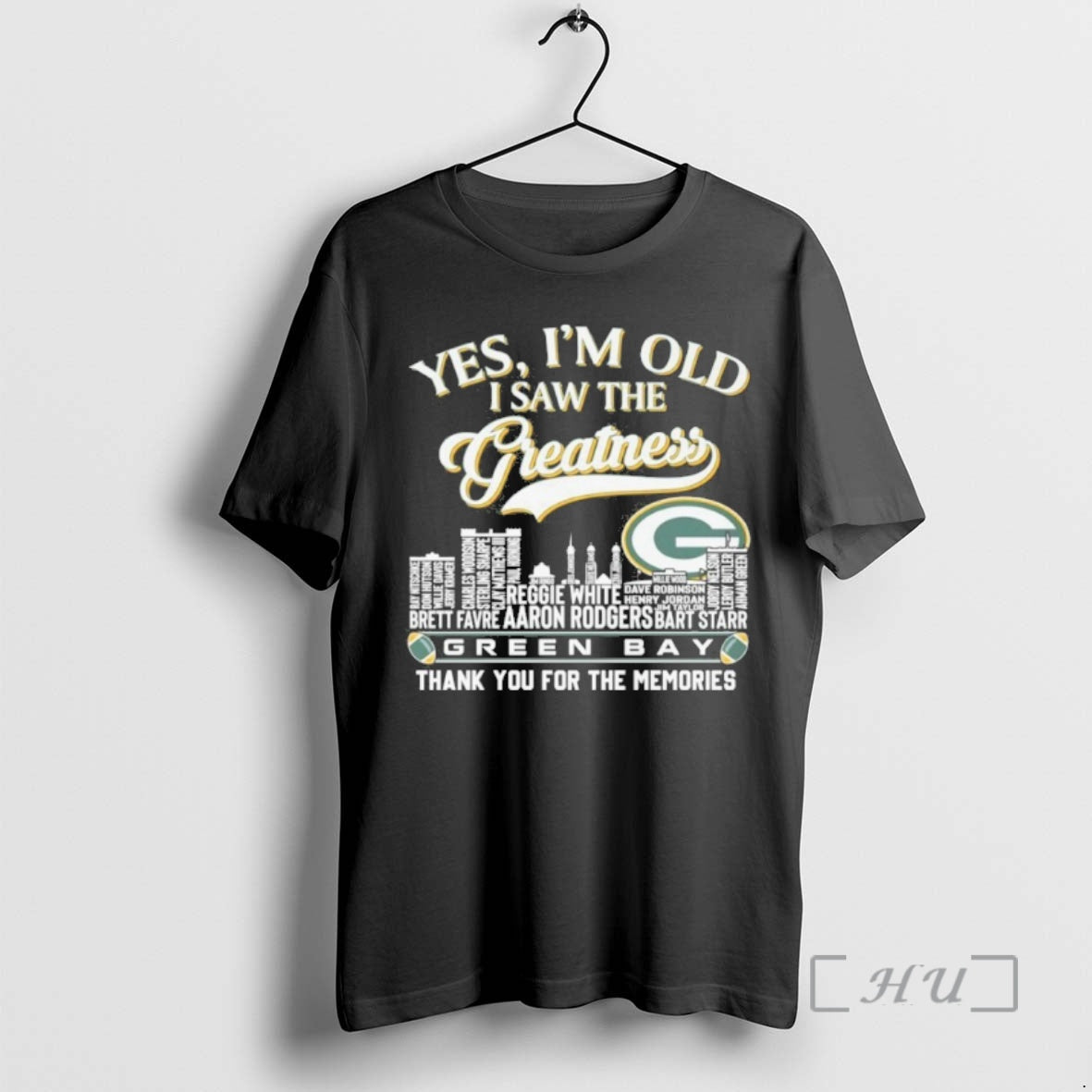 Officials Yes Im Old I Saw Greatness Typo City Green Bay Thank You T-Shirts, Hoodie, Sweatshirt - T-Shirt, Sweatshirt, Hoodie
