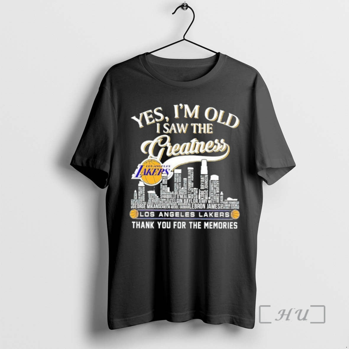 Officials Yes Im Old I Saw Greatness Los Angeles Lakers Thank You T-Shirts, Hoodie, Sweatshirt - T-Shirt, Sweatshirt, Hoodie