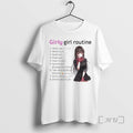 Officials Yuri Girly Girl Routine T-Shirts, Hoodie, Sweatshirt - T-Shirt, Sweatshirt, Hoodie