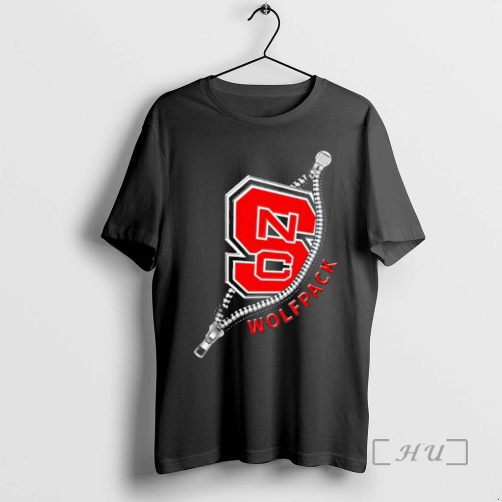 Officials Zipper X Nc State Wolfpack Football Logo T-Shirts, Hoodie, Sweatshirt - T-Shirt, Sweatshirt, Hoodie