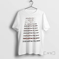 Officials List Years 2016 2026 Will Be My Year T-Shirts, Hoodie, Sweatshirt - T-Shirt, Sweatshirt, Hoodie