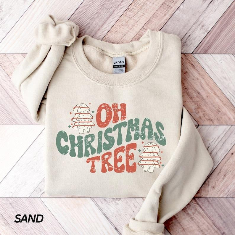 Oh Tree Tree Cake Funny Retro Shirt ; Cotton Menswear T-Shirts, Hoodie, Sweatshirt - T-Shirt, Sweatshirt, Hoodie