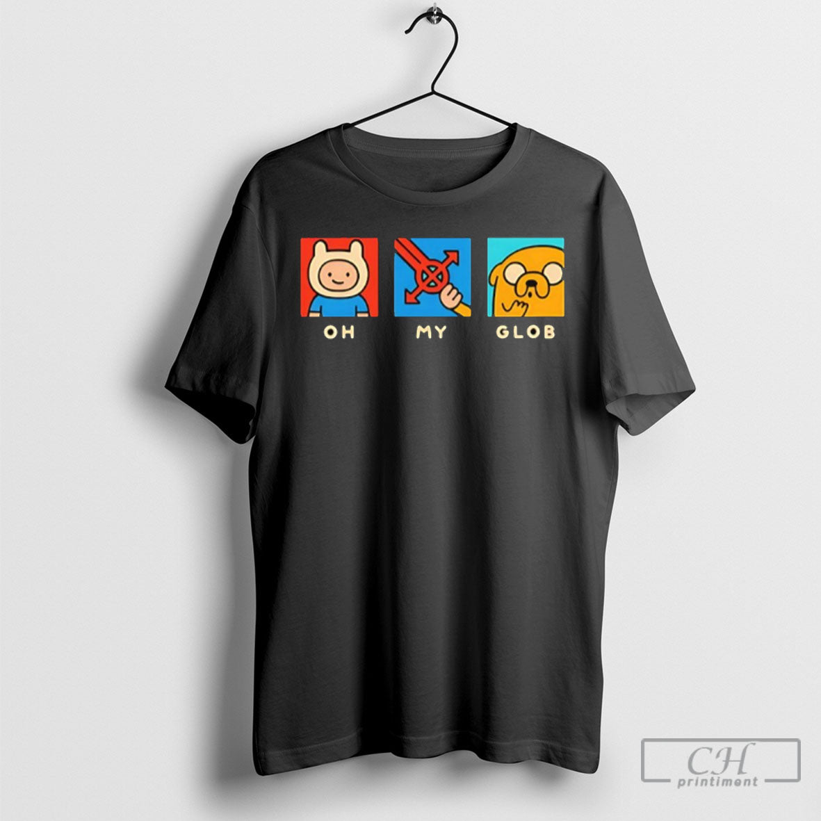 Oh My Glob Adventure Time Unisex T-shirt, Sweatshirt, Hoodie, Long Sleeve Tee - T-Shirt, Sweatshirt, Hoodie