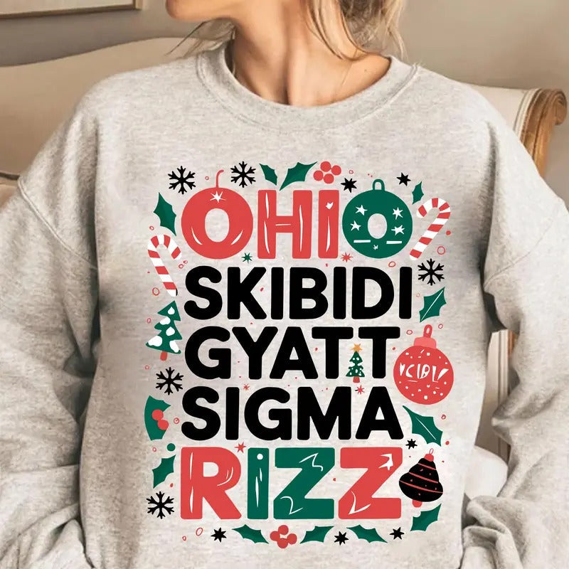 Ohio Skibidi Sigma Rizz Funny Ohio Meme Shirt Rizz Em Shirt Horror T-Shirts, Hoodie, Sweatshirt - T-Shirt, Sweatshirt, Hoodie