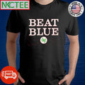 Ohio State Beat Blue cannabis leaf shirt Unisex T-shirt, Sweatshirt, Hoodie, Long Sleeve Tee - T-Shirt, Sweatshirt, Hoodie