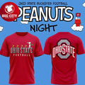 Ohio State Football x Peanuts 2025 Two Sided Shirt Unisex T-shirt, Sweatshirt, Hoodie, Long Sleeve Tee - T-Shirt, Sweatshirt, Hoodie