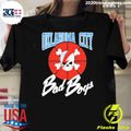 Oklahoma City Thunder Bad Boys Skull Shirt Unisex T-shirt, Sweatshirt, Hoodie, Long Sleeve Tee - T-Shirt, Sweatshirt, Hoodie