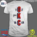 Oklahoma City Thunder Holy Fuck Mccain Basketball Shirt Unisex T-shirt, Sweatshirt, Hoodie, Long Sleeve Tee - T-Shirt, Sweatshirt, Hoodie