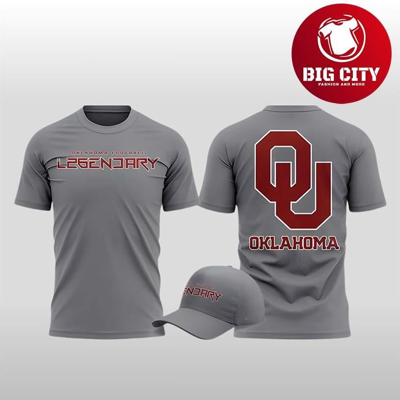Oklahoma Football L26ENDARY 2025 Two Sided Shirt Unisex T-shirt, Sweatshirt, Hoodie, Long Sleeve Tee - T-Shirt, Sweatshirt, Hoodie