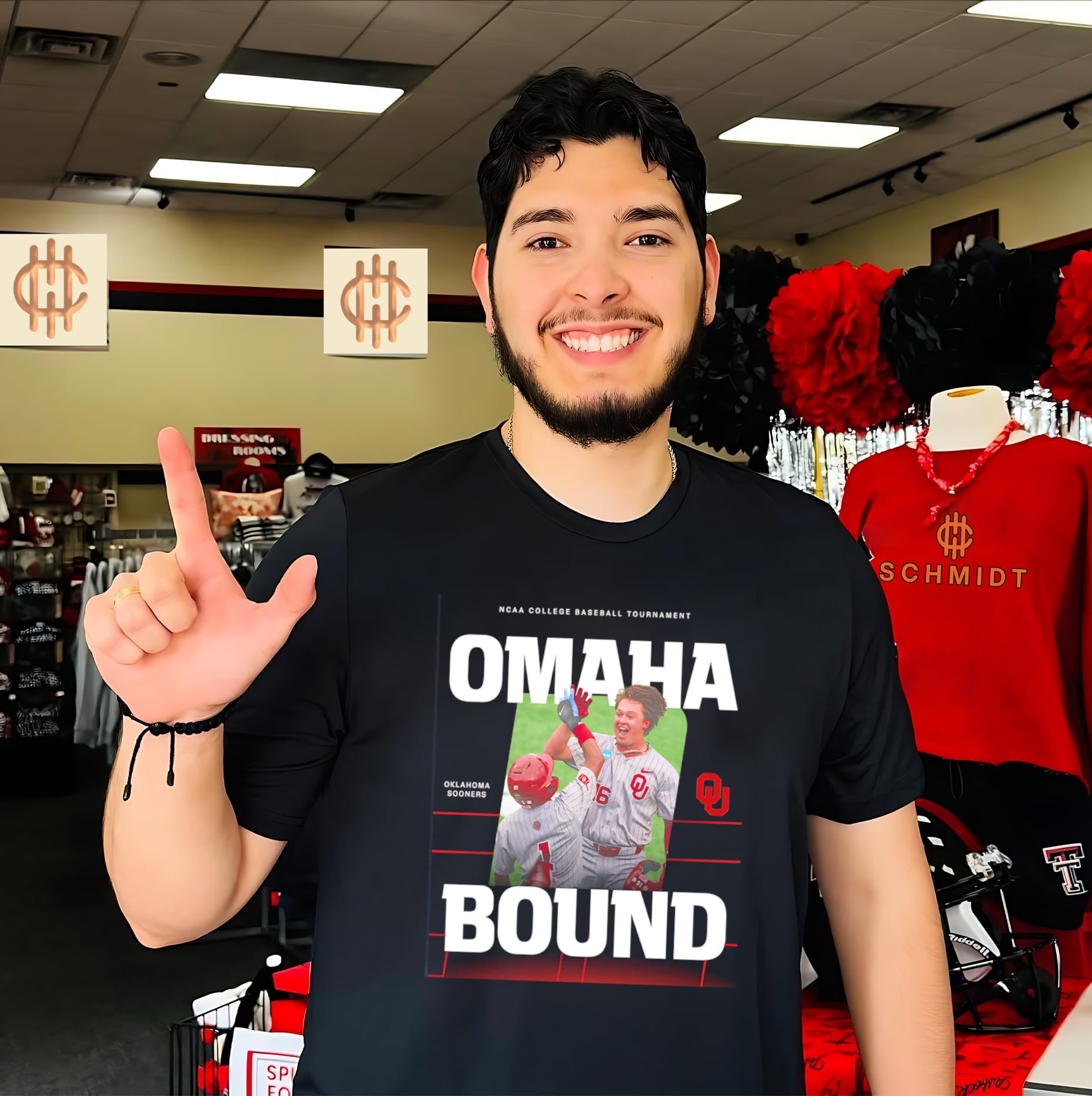 Oklahoma Sooners NCAA College Baseball Tournament Omaha Bound shirt Unisex T-shirt, Sweatshirt, Hoodie, Long Sleeve Tee - T-Shirt, Sweatshirt, Hoodie