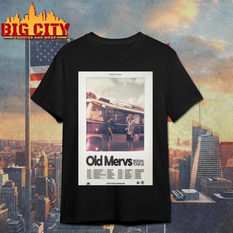 Old Mervs Regional Tour Show 2026 Poster shirt Unisex T-shirt, Sweatshirt, Hoodie, Long Sleeve Tee - T-Shirt, Sweatshirt, Hoodie