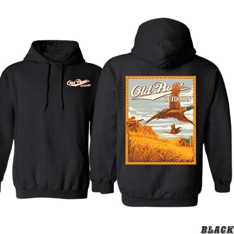 Old Row Outdoors Vibrant Nature Scene Outdoor Enthusiasts Adventure Seekers Casual Comfort Cozy Menswear T-Shirts, Hoodie, Sweatshirt - T-Shirt, Sweatshirt, Hoodie