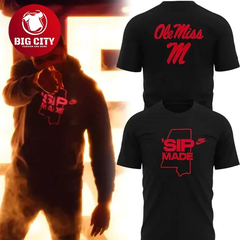 Ole Miss Sip Made 2025 Two Sided Shirt Unisex T-shirt, Sweatshirt, Hoodie, Long Sleeve Tee - T-Shirt, Sweatshirt, Hoodie