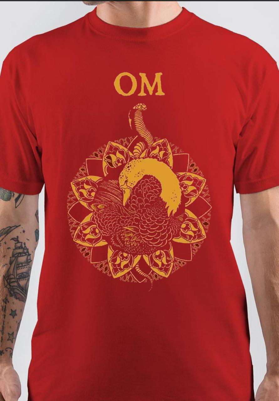 Om Band Red T-Shirts, Hoodie, Sweatshirt - T-Shirt, Sweatshirt, Hoodie