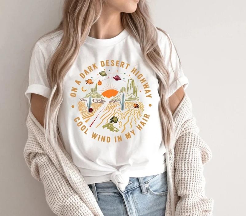 Dark Desert Highway Shirt Adventure Shirt Travel Shirt Hiking Shirt Desert Shirt Explore Shirt Mountain Shirt Camping Shirt T-Shirts, Hoodie, Sweatshirt - T-Shirt, Sweatshirt, Hoodie