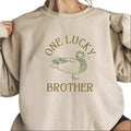 One Lucky Brother One Lucky Duck Brother Shirt Little Brother Duck Cotton Womenswear T-Shirts, Hoodie, Sweatshirt - T-Shirt, Sweatshirt, Hoodie