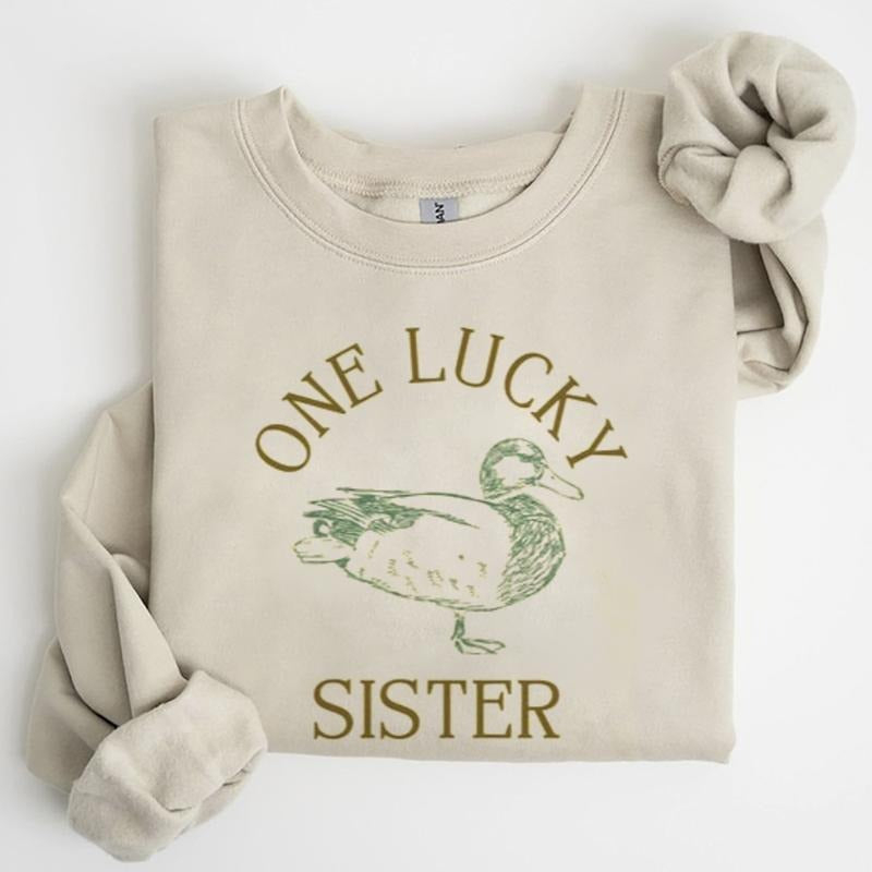 One Lucky Sister One Lucky Duck Big Sister Lucky Duck T-Shirts, Hoodie, Sweatshirt - T-Shirt, Sweatshirt, Hoodie