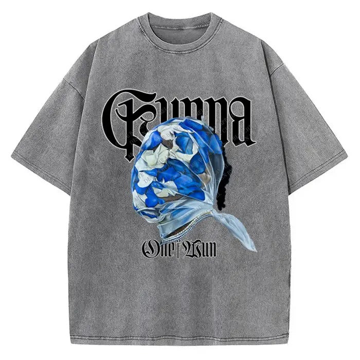 One One Blue Petal Mask Art Custom Graphics Cotton Menswear T-Shirts, Hoodie, Sweatshirt - T-Shirt, Sweatshirt, Hoodie