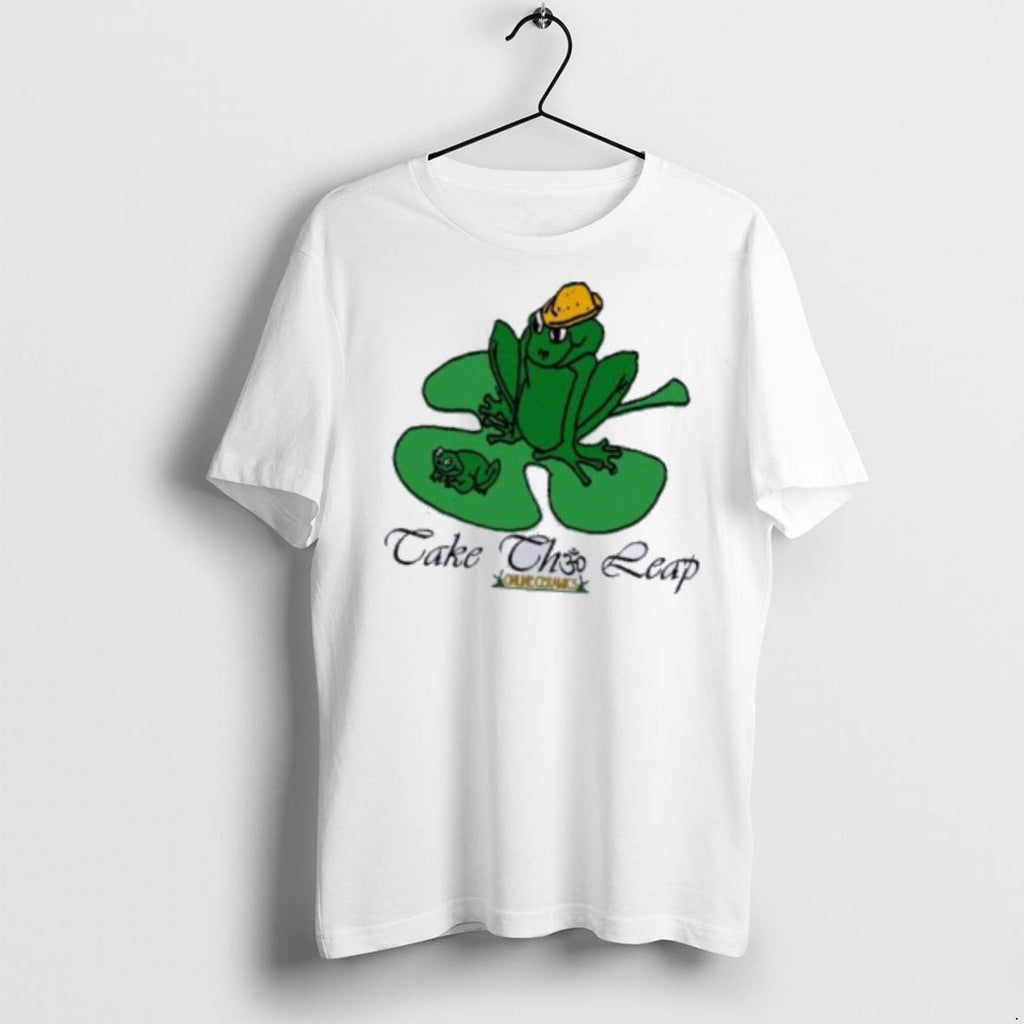 Online Ceramics Take The Leap Success Of A Frog T Shirts Unisex T-shirt, Sweatshirt, Hoodie, Long Sleeve Tee - T-Shirt, Sweatshirt, Hoodie