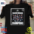 Ontario Reign 2025-26 Pacific Division Champions The Road To La Starts In Ontario Shirt Unisex T-shirt, Sweatshirt, Hoodie, Long Sleeve Tee - T-Shirt, Sweatshirt, Hoodie