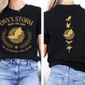Onyx Storm Brave Dark Shirt Fourth Wing Basgiath War College Violet Sorrengail Shirt Onyx Storm Iron Flame Empyrean Shirt Bookish T-Shirts, Hoodie, Sweatshirt - T-Shirt, Sweatshirt, Hoodie