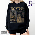 Onyx Storm Comfort Color Fourth Wing Dragon Rider Bookish Sweat Book Lover Tairn&Andarna Fantasy Book T-Shirts, Hoodie, Sweatshirt - T-Shirt, Sweatshirt, Hoodie