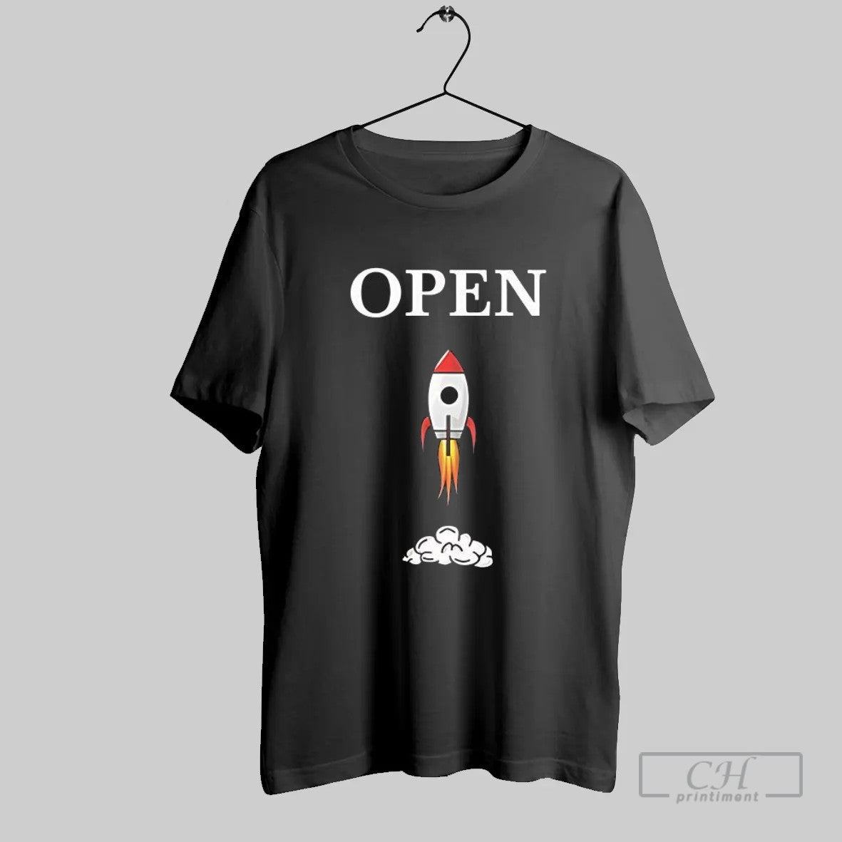 Open Rocket Ship Launch Funny Meme T Shirt Unisex T-shirt, Sweatshirt, Hoodie, Long Sleeve Tee - T-Shirt, Sweatshirt, Hoodie