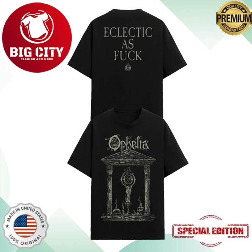 Opheliarecords Ophelia Eclectic Two Sided Shirt Unisex T-shirt, Sweatshirt, Hoodie, Long Sleeve Tee - T-Shirt, Sweatshirt, Hoodie