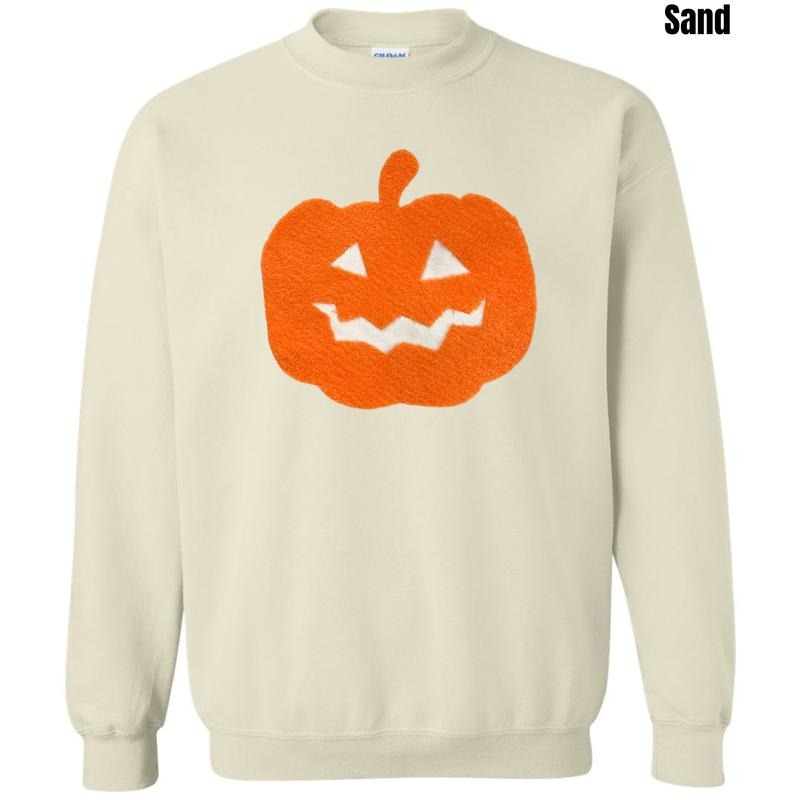 Orange Jack O Lantern Fluffy Patch 'NLB' T-Shirts, Hoodie, Sweatshirt - T-Shirt, Sweatshirt, Hoodie