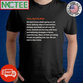 Original 11am April 19 2045 We don’t know what’s going on out there shirt Unisex T-shirt, Sweatshirt, Hoodie, Long Sleeve Tee - T-Shirt, Sweatshirt, Hoodie