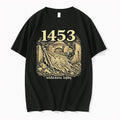 Original 1453 Fall Of Constantinople Byzantine Eagle Never Forget Tshirts Jpg Unisex T-shirt, Sweatshirt, Hoodie, Long Sleeve Tee - T-Shirt, Sweatshirt, Hoodie