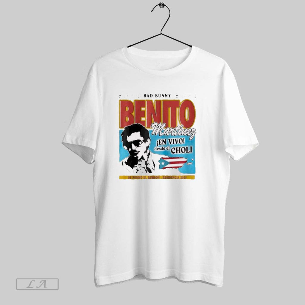 Original 2025 Benito Antonio Bad Bunny Salsa Off Live From El Choli Unisex T-shirt, Sweatshirt, Hoodie, Long Sleeve Tee - T-Shirt, Sweatshirt, Hoodie