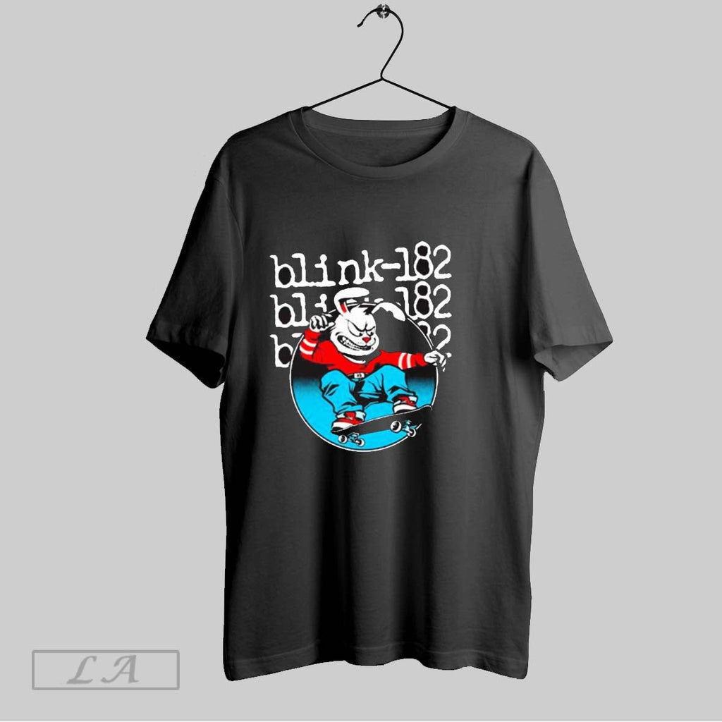 Original 2025 Blink 182 Skateboard Bunny Graphic Unisex T-shirt, Sweatshirt, Hoodie, Long Sleeve Tee - T-Shirt, Sweatshirt, Hoodie