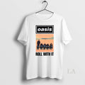 Original 2025 Oasis Roll With It Single Men Unisex T-shirt, Sweatshirt, Hoodie, Long Sleeve Tee - T-Shirt, Sweatshirt, Hoodie