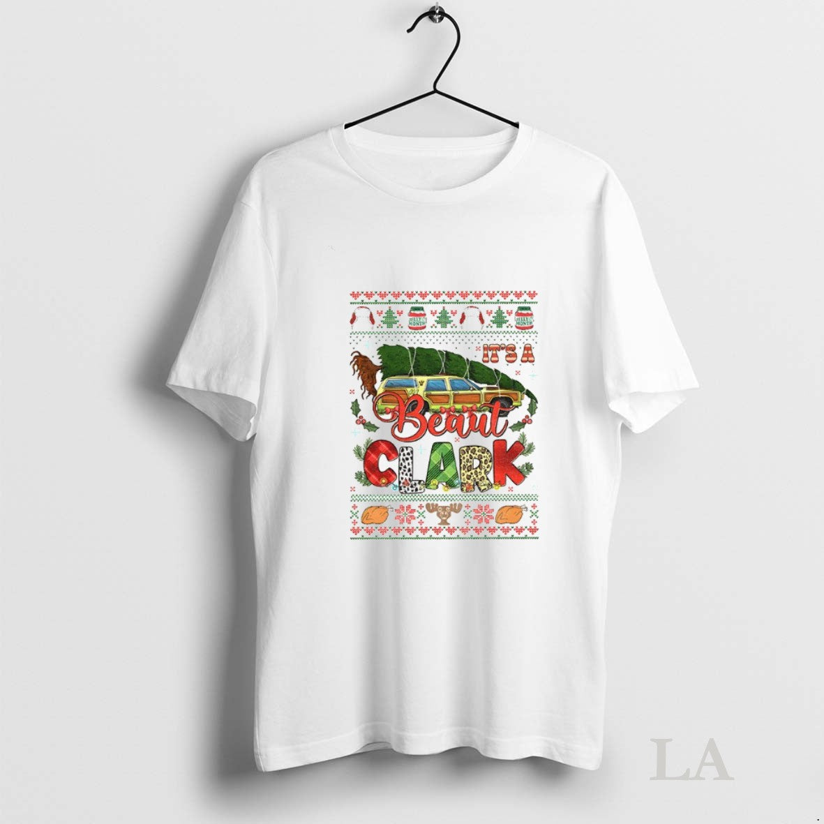 Original A Beaut Clark National Lampoons Christmas Vacation Ugly Unisex T-shirt, Sweatshirt, Hoodie, Long Sleeve Tee - T-Shirt, Sweatshirt, Hoodie