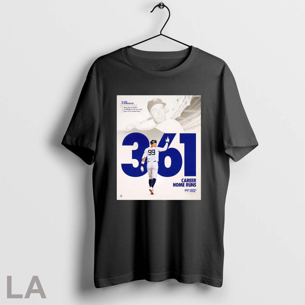 Original Aaron Judge Legendary Company For The Captain 361 Career Home Runs Unisex T-shirt, Sweatshirt, Hoodie, Long Sleeve Tee - T-Shirt, Sweatshirt, Hoodie