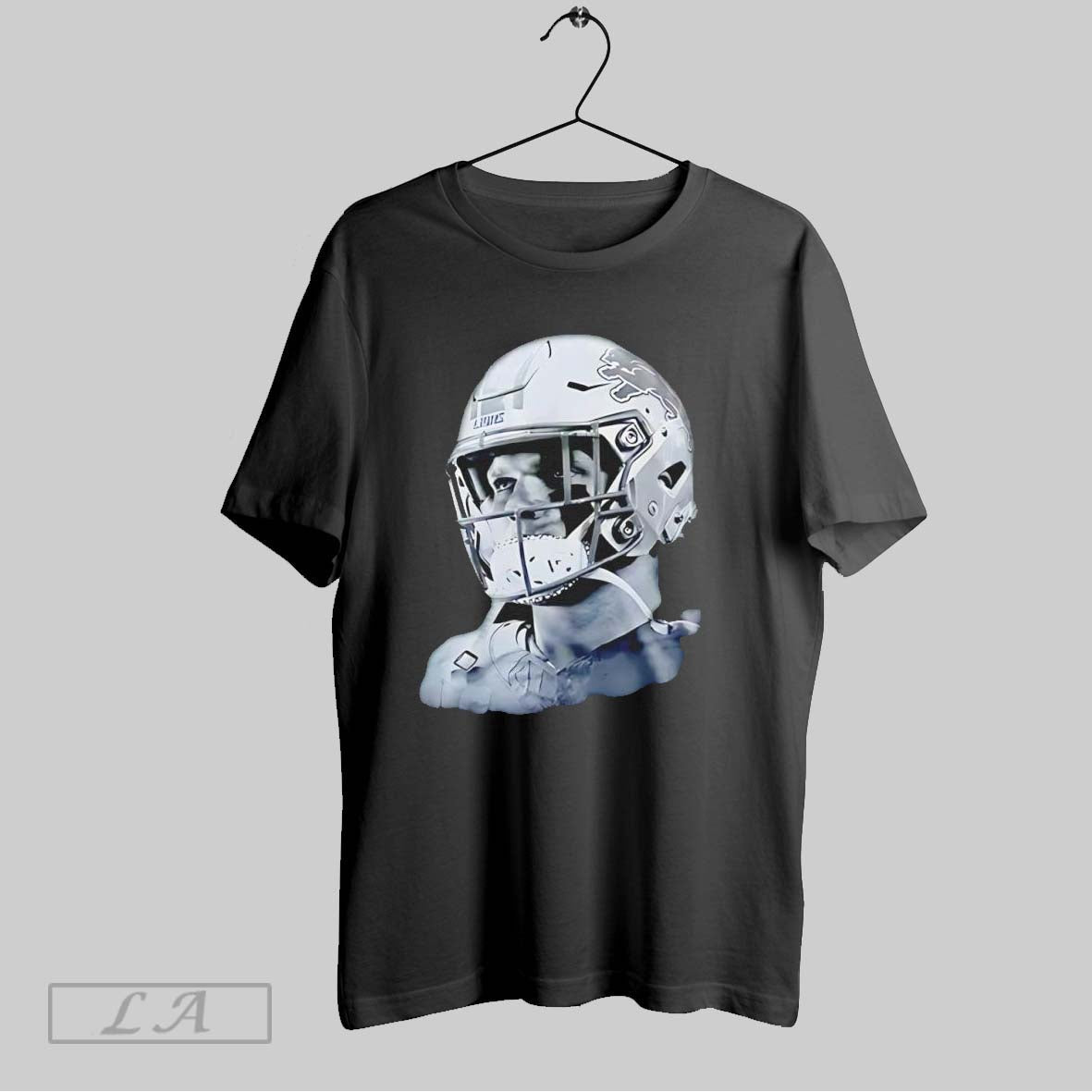 Original Aidan Hutchinson Detroit Lions Charcoal House Of Hutch Game Face Unisex T-shirt, Sweatshirt, Hoodie, Long Sleeve Tee - T-Shirt, Sweatshirt, Hoodie
